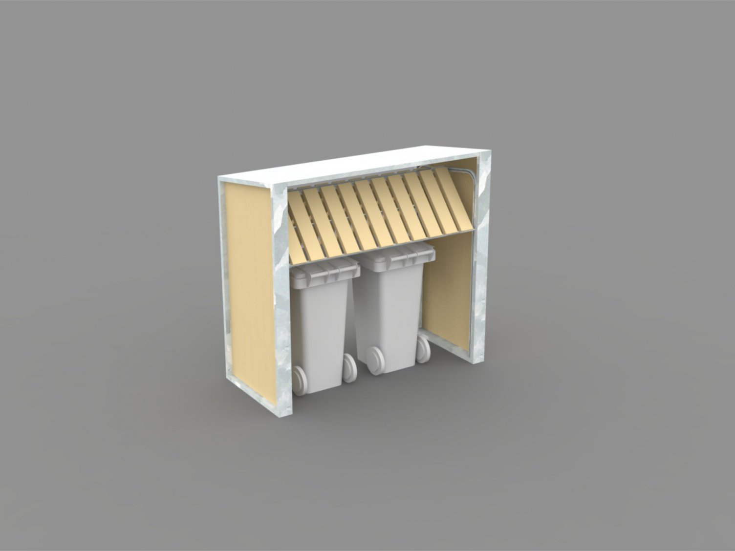 zweithaler - Framework Installation - Render © Benjamin Pernthaler
